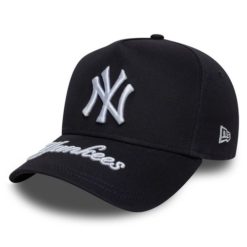 Bone Masculino New Era 9Forty EFrm Visor Hit NY Yankees MARINHO-60691075- -1-